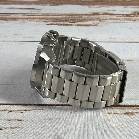 Noxin Black Dial Quartz Watch Men's Analog - Picture 2 of 7